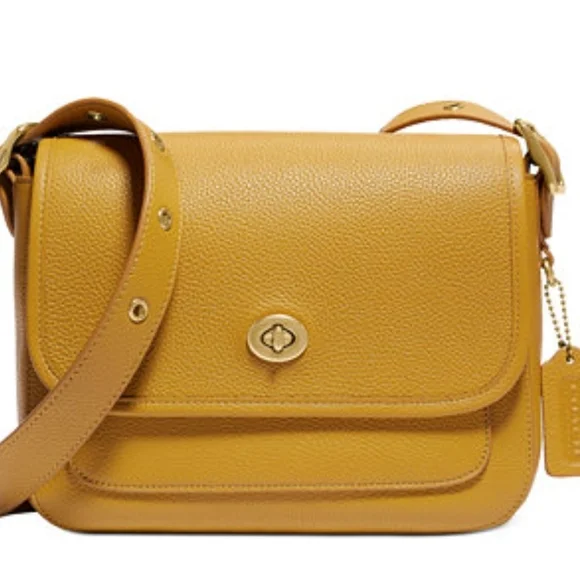 RARE NWT Coach limited Edition Rambler Leather Crossbody. - Picture 1 of 3